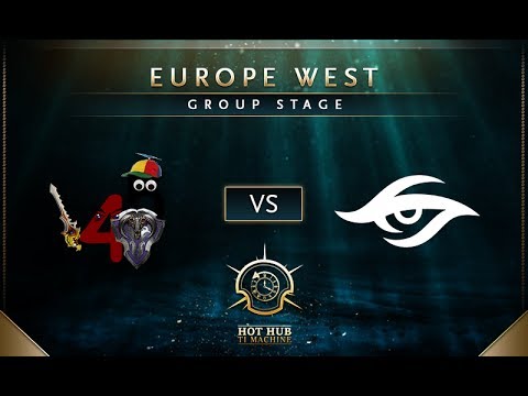 4p5 vs Secret - TI7: EU Regional Qualifiers Group Stage - @GoDz @Lyrical