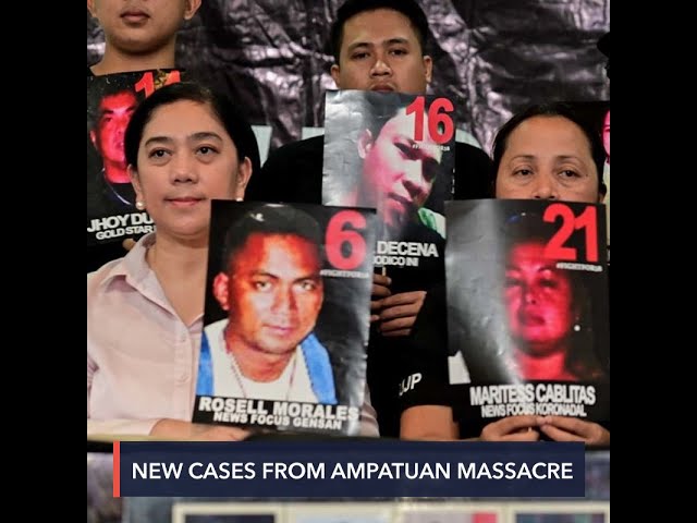 DOJ indicts 8, clears 40 in new Ampatuan massacre cases