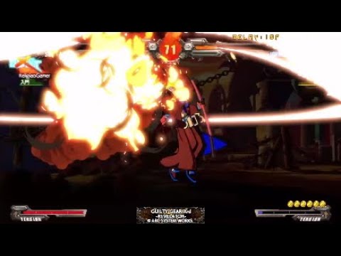 ♯206.5【PS4】GGXrd Rev2 Johnny lobby match【ジョニー】