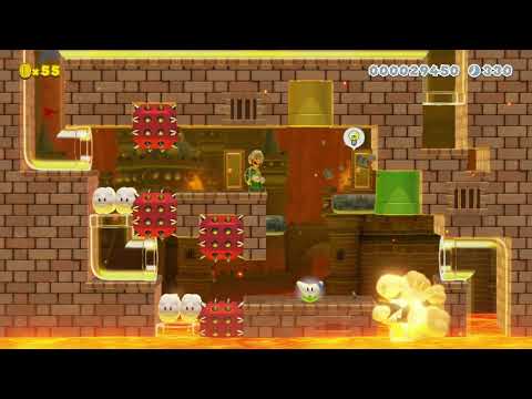 Kannon Kastle 3.0 by BONEdog 🍄 Super Mario Maker 2 😶 No Commentary　⚿abz