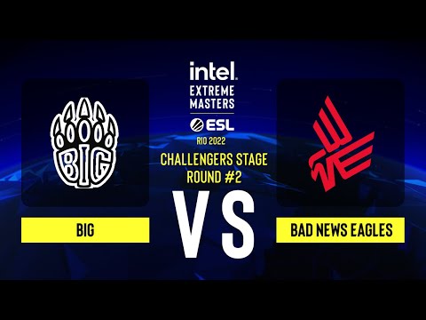 BIG vs. Bad News Eagles - Map 1 [Dust2] - IEM Rio Major 2022 - Challengers Stage - ROUND #2