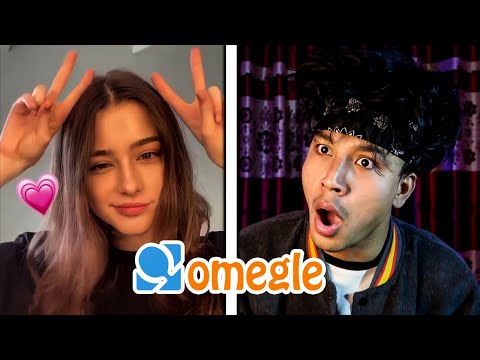 When 'OMEGLE' Get's Better Than TINDER..😍 @allenmagic