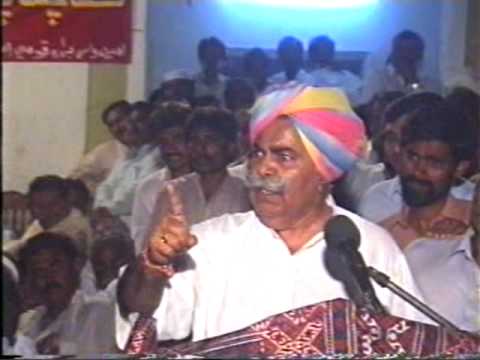 Rana Chander Singh's speech in 2002 elections (Amarkot)