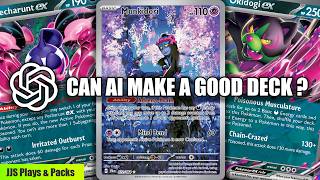 Can ChatGPT Build a Competitive Pokémon Deck? (PTCGL)
