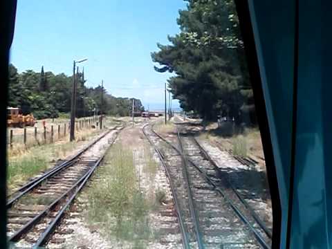 Entrering Lianokladi(cab ride)