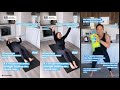 Vicky Pattison Feet Kitchen Workout
