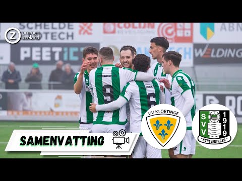 🧙‍♂️ TIEBOSCH TOVERT, VAN REMORTEL REDT EN KLOETINGE WINT 🧱 | Samenvatting Kloetinge-Scheveningen 📹