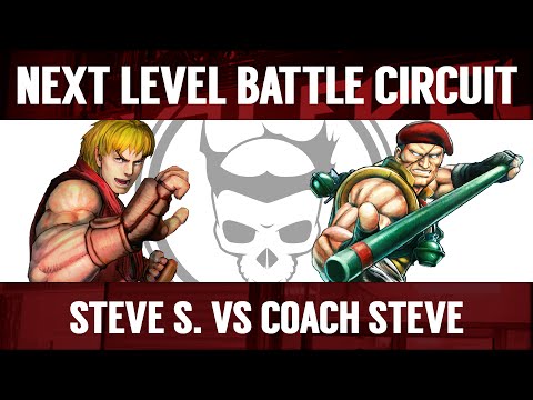 Next Level Battle Circuit 110 - USF4 - Steve S (Ken) vs BIFU EIF Coach Steve (Rolento)