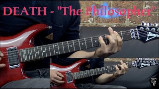 Death - "The Philosopher" (Rhythm Part) - Metal Guitar Lesson (w/Tabs)
