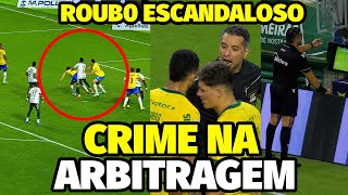 “QUE SE DANE..EU VOU AÍ..É O PALMEIRAS TEM QUE MARCAR..” AUDIO DO VAR REVOLTANTE PROVA ROUB0 GRAVE