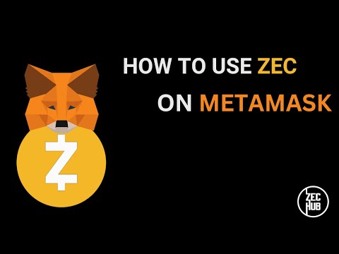 How to use ZEC on Metamask