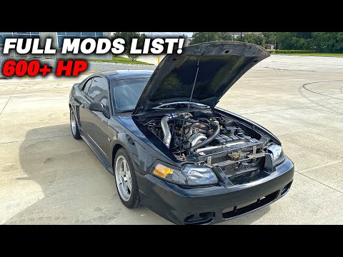 600HP Cammed & Procharged 1999 Mustang GT FULL MODS LIST!! *5.4 2V SWAPPED*