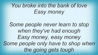 Electric Light Orchestra - Easy Money Lyrics