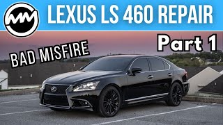 Starting The Repairs on my 2013 Lexus LS460