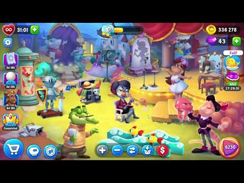 🎯 Fishdom 6230 Challenge Level - 21 moves + 💥💥🧨💣