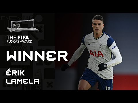 Erik Lamela Goal | FIFA Puskas Award 2021 Winner