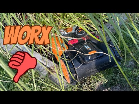 Why I wouldn't buy a Worx Landroid robotic lawnmower again...