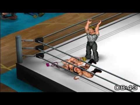 Fire Pro Wrestling R: Daniel Bryan vs. Taz [Human Suplex Machine ver.]