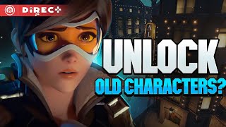 GRIND TO UNLOCK OLD HEROES?! Overwatch 2 locks characters!