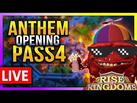 Anthem Pass4 Opening: non imp vs imp 🔥 LIVE! 🔴 C11283 #1079 #1606 #2222 Rise of Kingdoms ROK