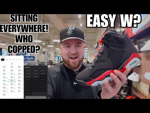 DO NOT BELIEVE IT THE JORDAN 6 "SALESMAN" IS SITTING IN STORES! THESE WON'T BE AROUND LONG!