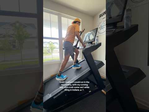 Loving my new @nordictrack treadmill 🏃🏻‍♂️ #running #runstreak