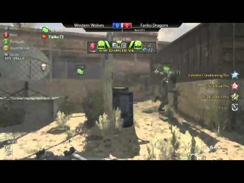 EGL5 : Call of Duty: MW3 (Xbox 360) : Western Wolves vs Fariko Dragons : Map 1