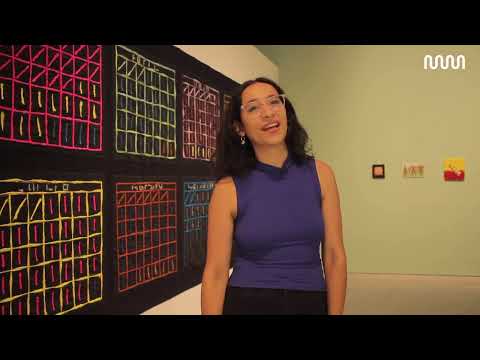 Retrato de Lucrecia Lionti en la exposición Adentro no hay más que una morada