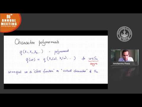 Polynomials as characters