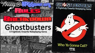 Ghostbusters A Frightfully Cheerful Roleplaying Game (West End Games 1986) | Rules Breakdown