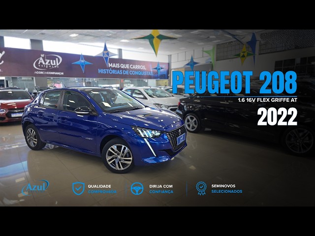 Vídeo PEUGEOT 208 1.6 16V FLEX GRIFFE AT