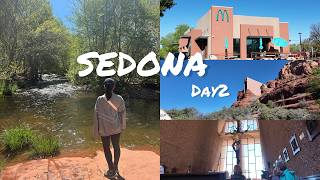 【Sedona,Arizona🇺🇸】セドナの教会と川で癒し旅vlog。/“Chapel of Holy Cross“/“Cresent Moon Ranch“/世界で唯一青いマクドナルド/お土産屋さん