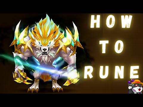 How To Rune 2A Eshir (Light Werewolf) Quick Guide  Summoners War