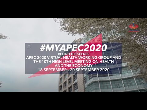 #MYAPEC2020 - Behind The Scenes of Virtual Health Working Group & the 10th High-Level Meeting