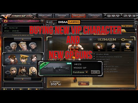 CROSSFIREPH:New Patch Update August 12, 2020 Buying NEW VIP CHARACTER ULTIMATUM & Buying HK21