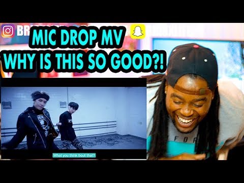 BTS | MIC Drop | Steve Aoki Remix' Official MV |BLACK GUY REACTION!!!