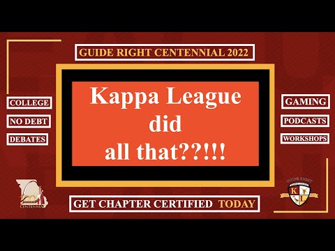2022 Kappa League Virtual Centennial Kick Off