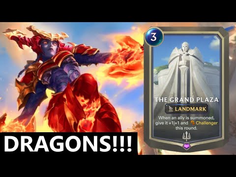 IS THIS THE BEST GRAND PLAZA DECK? | Legends of Runeterra |  Shyvana and Garen Deck | LoR Gameplay