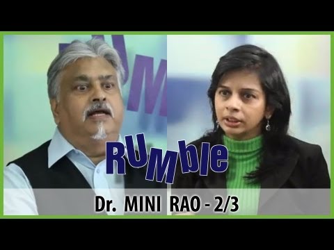 Rumble.41: Mini Rao - Stress and Depression are different - 2/3