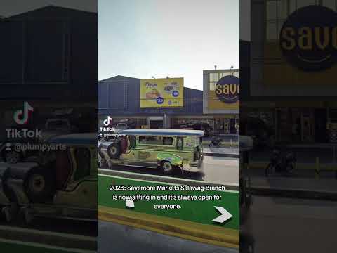 Antes e agora: Mercado Savemore - Filial Sarawag