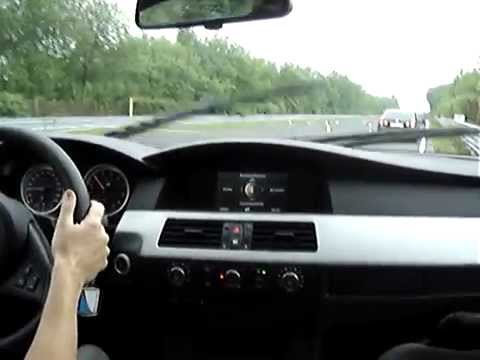 Sabine Schmitz driving the BMW E60 M5 V10 Ring-Taxi at Nürburgring Nordschleife - 2007-05-27