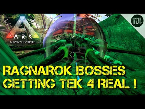 First Time Getting Tek Ragnarok Arena TDL Plays Ark Ragnarok S04E012