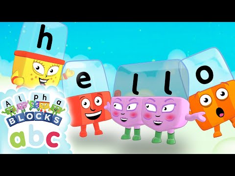 Can You Spell HELLO? - Alphablocks | Phonics | Learn to Read