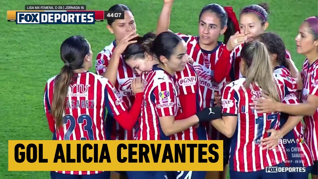 💪 GOL Alicia Cervantes | Tigres 0-2 Chivas | Fecha 16, Clausura 2026 | Liga MX Femenil