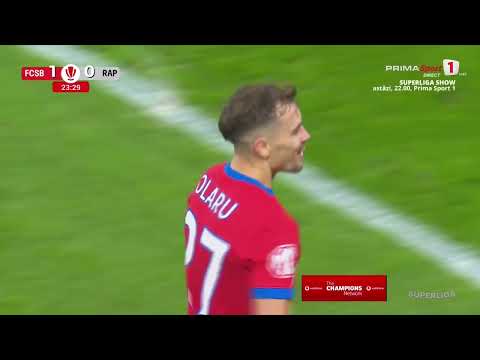 GOOOL FCSB cu Rapid. Olaru, execuţie de excepţie