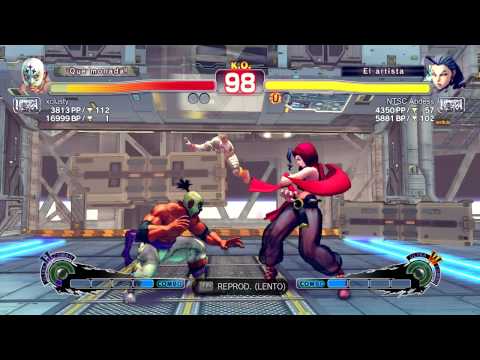 USF4 (PC) xclusty (EL FUERTE) vs NTSC Abdess (ROSE)