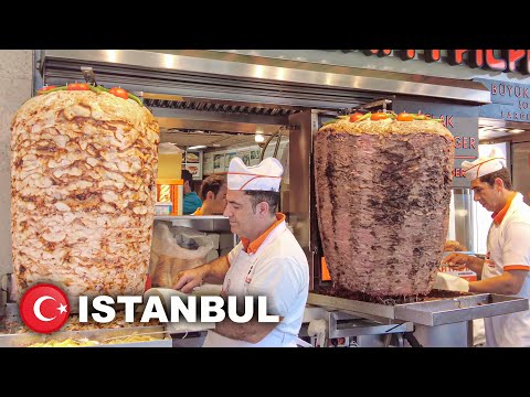 🇹🇷 [4k] Huge and Mouthwatering Turkish Street Food Tour Istanbul Turkey