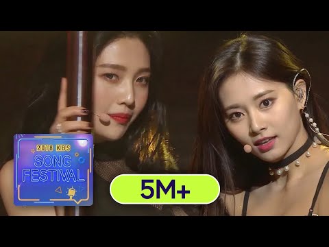 SPECIAL STAGE 2 - Hush (JOY + TZUYU + YeonWoo + Mijoo + Sowon + JIHO) [2018 KBS Song Festival]