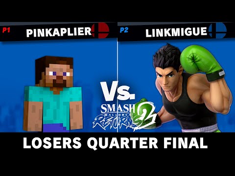 Smash Mallorca Returns 2 - LQF - PinkAplier (Steve) VS LinkMigue (Little Mac, Steve)