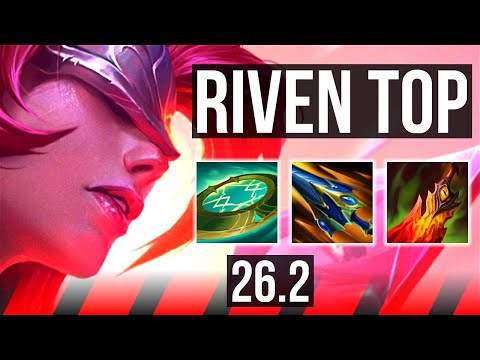 RIVEN vs URGOT (TOP) | 42K damage | NA Master | 26.2